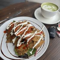 Seitan Shawarma Kebab  at Pip & Oat in Llandudno