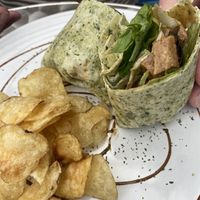 Hoisin wrap  at Pip & Oat in Llandudno