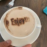 Mmm hot chocolate   at Pip & Oat in Llandudno