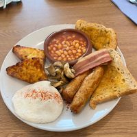 All day breakfast special at Pip & Oat in Llandudno