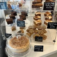 So many gorgeous cakes to choose from  at Pip & Oat in Llandudno