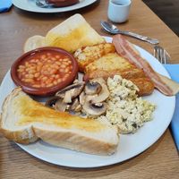 All day breakfast at Pip & Oat in Llandudno