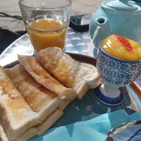 Dippy egg at Pip & Oat in Llandudno