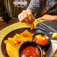 Fries at TANK sixtyfour in Edge Hill