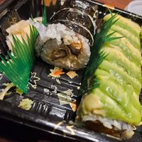 Mushroom tempura sushi at Aoi in Framingham