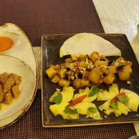 Very tasty and great variety of vegan options. Almost anything on the menu has their vegan option. at Vegafe - Totoriu g. in Vilnius