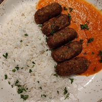 Legume "dumplings" at Vegafe - Totoriu g. in Vilnius