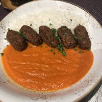 meatballs made of legumes  at Vegafe - Totoriu g. in Vilnius