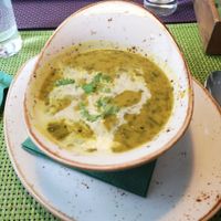 Soup of the dax at Vegafe - Totoriu g. in Vilnius