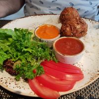 Bhaji, soooooo good!!! at Vegafe - Totoriu g. in Vilnius