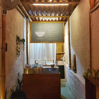 Tucked away but fresh vibes and outdoor seating at POKE SEA fresh bowls in Puerto Escondido