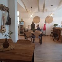Cafe at Gruszka i Pietruszka in Szczecin