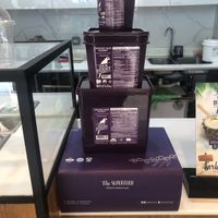 Açai tubs  at Oakberry in Abu Dhabi