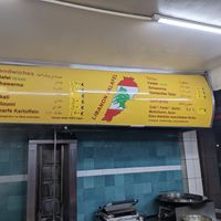 Menu at Libanon Falafel in Berlin