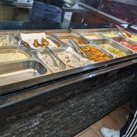 Counter at Libanon Falafel in Berlin