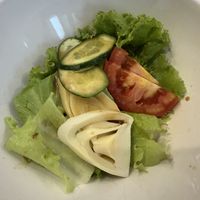 Side salad that comes with lunch plates  at Taste and See in Sao Paulo