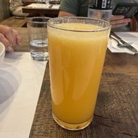 Orange juice  at Taste and See in Sao Paulo