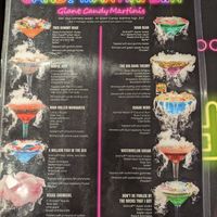 Menu at I Love Sugar in Las Vegas