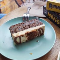 Biscoff cake at Scaredy Cats Cafe Bar in Cardiff