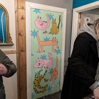  at Scaredy Cats Cafe Bar in Cardiff