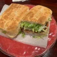Vegan Pan con Bistec  at Cafecito - Fullerton in Chicago