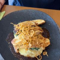 Zwiebelrost-Pilz (vegan)  at Gasthaus Krone in Kennelbach