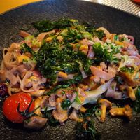 Bandnudeln mit Pfifferlingen at Gasthaus Krone in Kennelbach