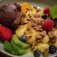 Banane & Maracuja Dessert at Gasthaus Krone in Kennelbach