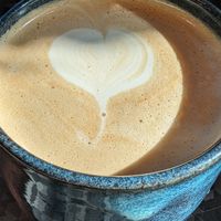 Chai latte at Butterfly Cafe in Fort Collins