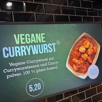 currywurst  at Frittenwerk - Hauptbahnhof in Hannover