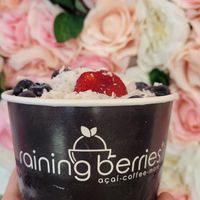 Raining Berries Acai Bowl at Raining Berries in St Petersburg