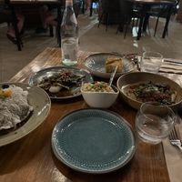 Taco, curry, tofu, nasi goreng, eggplant - all vegan tapas. Amazing!!   at Soi95 in Willemstad