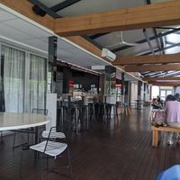 Interior at Botanic Gardens Cafe in Brisbane