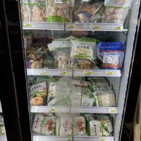 veg meats (not all are vegan, some contain egg)  at Vinh Hung Supermarket in San Diego