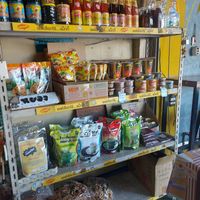 Dried goods at Raan Ahaan Jey Vegan Restaurant in Chiang Mai