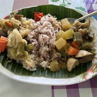   at Raan Ahaan Jey Vegan Restaurant in Chiang Mai