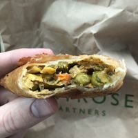Vegetable samosa  at Waitrose - Saadiyat in Abu Dhabi