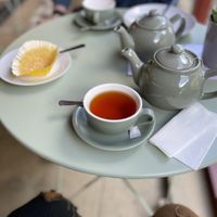 Earl grey teaa  at Alma's Ethical Cakes & Bakes in Hebden Bridge