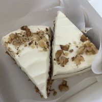 Carrot cake   at Alma's Ethical Cakes & Bakes in Hebden Bridge