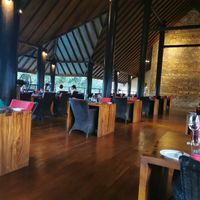 Restaurant area at Jetwing Vil Uyana in Sigiriya