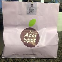 The delivery   at The Acai Spot in Abu Dhabi