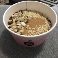 Strawberry blended açai with nuts   at The Acai Spot in Abu Dhabi