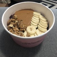 Banana blended açai with nuts & banana   at The Acai Spot in Abu Dhabi