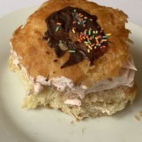 Fastelavnsbolle  at V Sorte Hest in Copenhagen