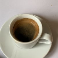 Dark roast espresso  at V Sorte Hest in Copenhagen