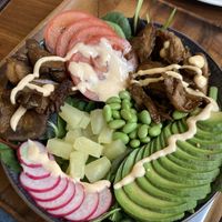 Kebab salad   at V Sorte Hest in Copenhagen