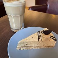 Peanut butter cheesecake💗 at V Sorte Hest in Copenhagen