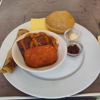 The brunch platter at V Sorte Hest in Copenhagen