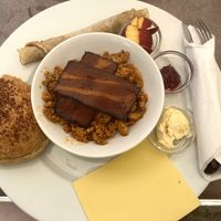 Brunch platter😄 at V Sorte Hest in Copenhagen