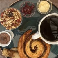 Breakfast platter😄 at V Sorte Hest in Copenhagen